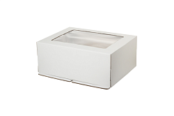 Коробка для торта 39 см*29 см*25 см с окном