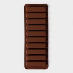 Форма для выпечки «Савоярди» 26 см*9,5 см 10 ячеек